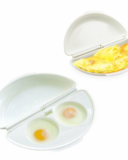 Two Egg Microwave Omelet Cooker