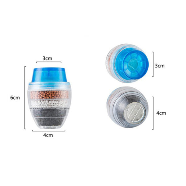 5 Layers Activated Carbon Water Purifier Faucet Filter - Image 6