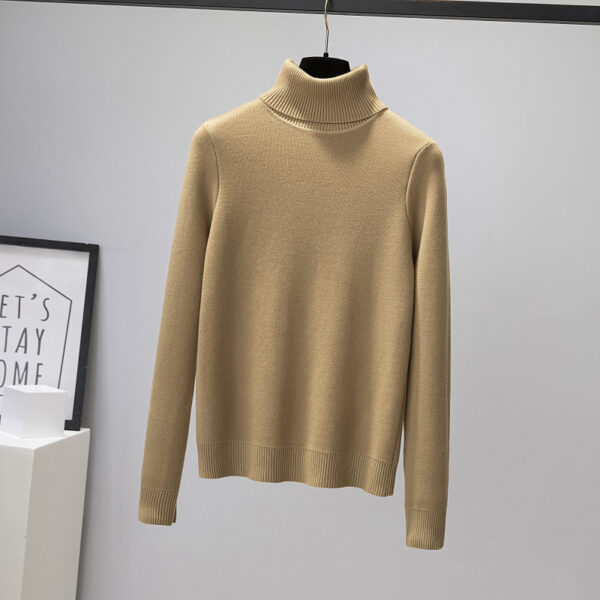 Thermal Fleece Lined Turtleneck Jumpers - Image 2