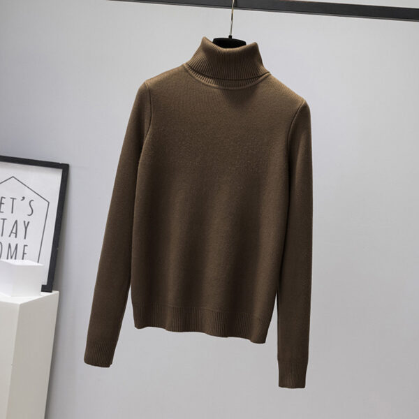 Thermal Fleece Lined Turtleneck Jumpers - Image 3