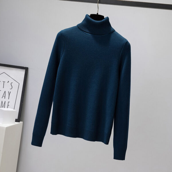 Thermal Fleece Lined Turtleneck Jumpers - Image 4