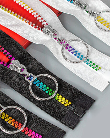 5# 15/20/30/40/50/60CM Open-end Resin Zipper