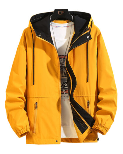 Hooded Windbreaker