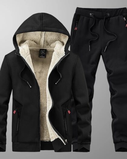 Fleece Tracksuit Set