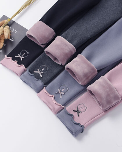 Sensory Friendly Girls Fleece Lined Leggings