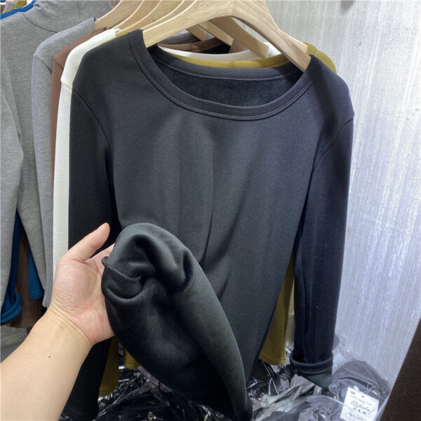 Round neck Long Sleeve Thermal shirt - Image 3