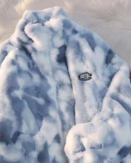 Sensory Friendly Tie Dye Fleece Jacket