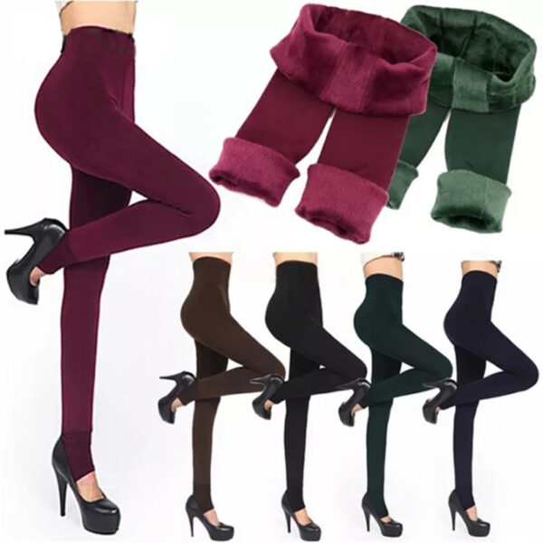 High Waist Thermal Stockings