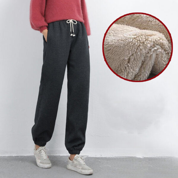 Womens Fleecy Trackpants - Image 2