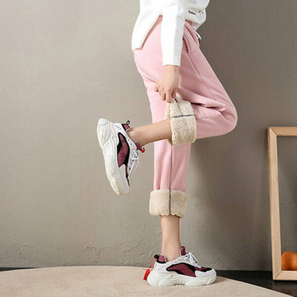 Womens Fleecy Trackpants - Image 3