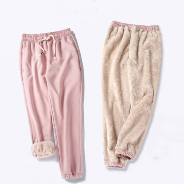 Womens Fleecy Trackpants - Image 5