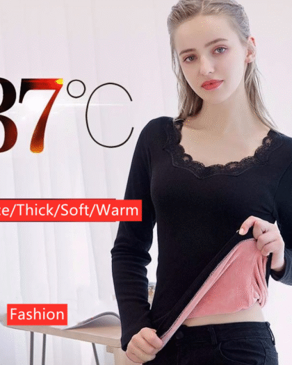 Womens Thermal Fleece Lined Camisole/Top
