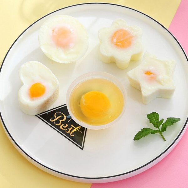 Plastic Egg Molds-4 Pcs 4 shapes - Image 3