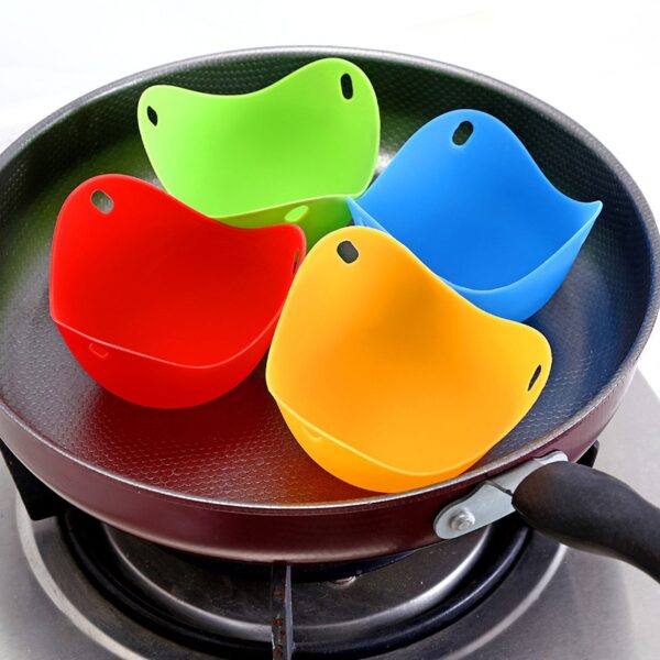 4pcs Silicone Egg Poaching Pods - Image 3