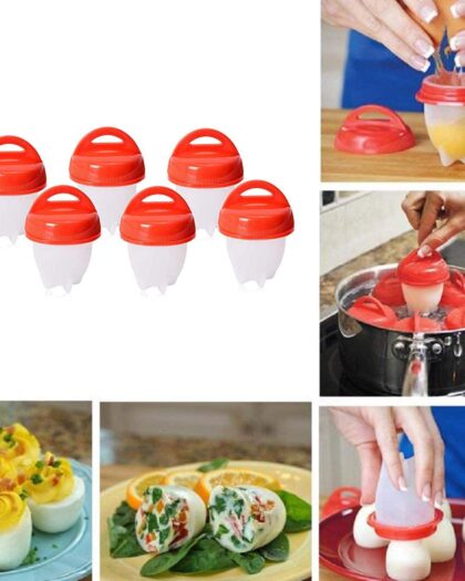 6PC/3PC/1PC/Set Silicone Egg Poachers