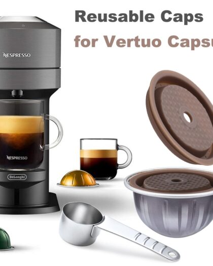 Reusable Coffee Pods Compatible With Original Vertuoline