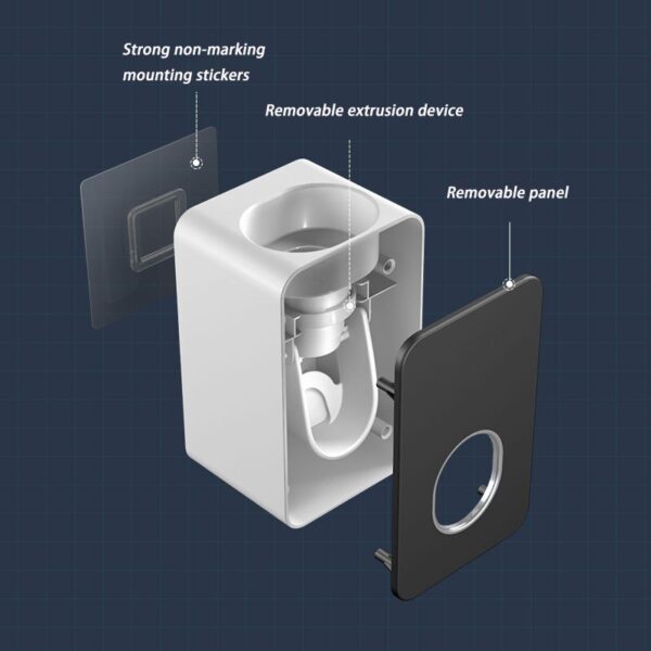 Fully Automatic Wal Mounted Toothpaste Squeezer - Image 3