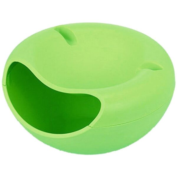 Snack Bowl with Double Storage and Phone rest - Image 5