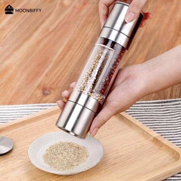 2 in 1 Salt and Pepper Grinder - Image 2