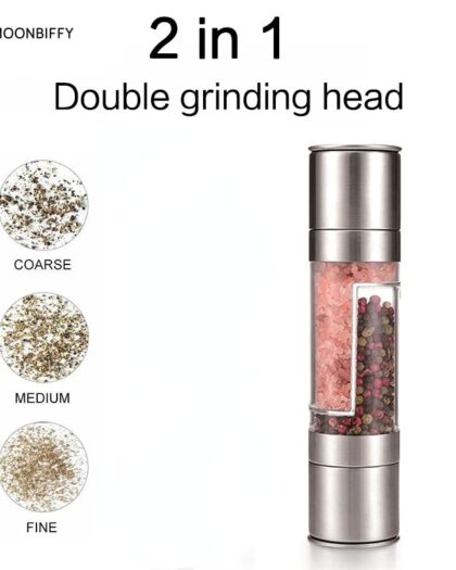 2 in 1 Salt and Pepper Grinder