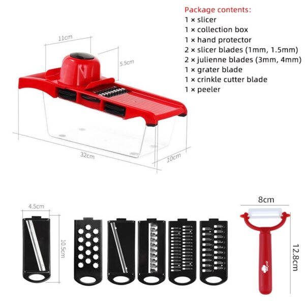 Vegetable Cutter Grater and slicer - Image 3