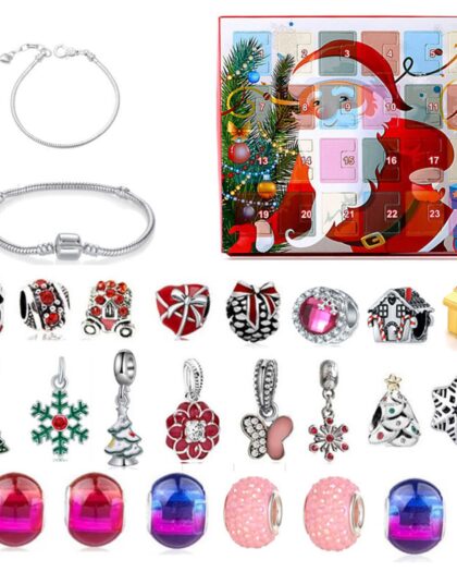 Gold or Silver- Christmas Jewelry Advent Calendar