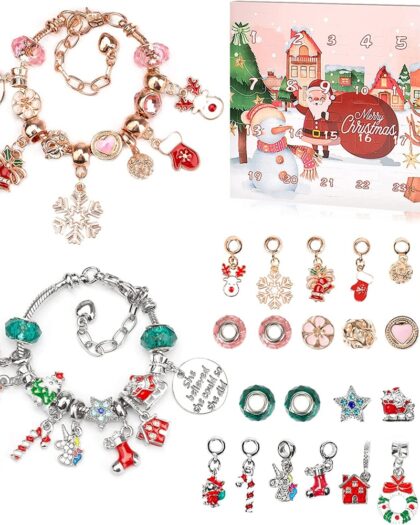 Advent Calendar - Good Quality Beautiful Gold/ Silver Bracelet