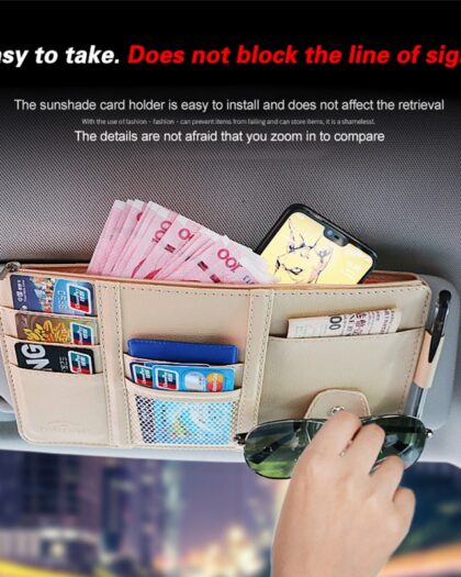 Car Visor Organizer