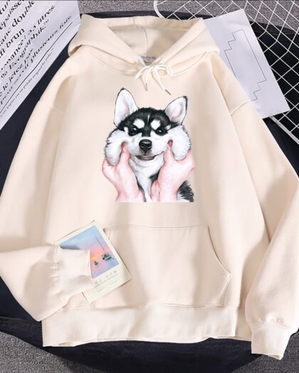 Cute Husky Hoodie