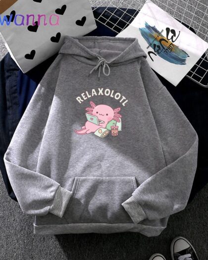 Cute Relaxolotol Hoodie