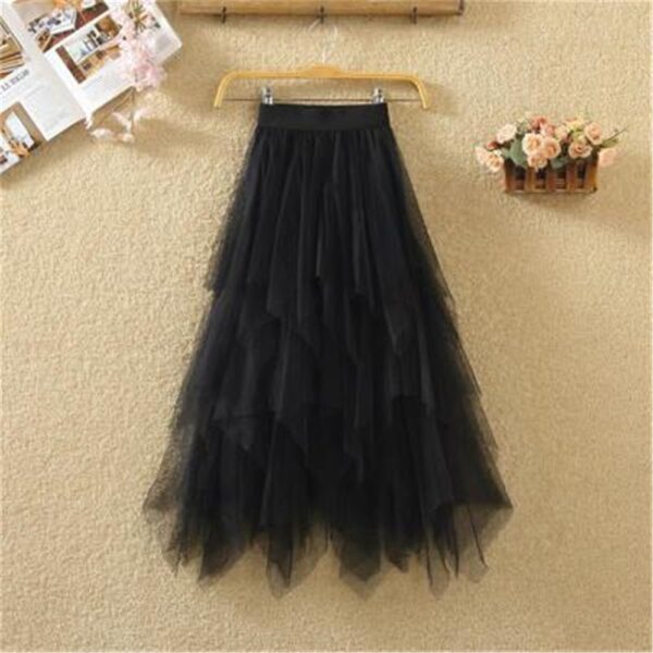 Tulle Women's Handkerchief style skirt - Image 2