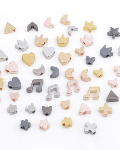 10Pcs/lot Stainless steel Spacer Beads