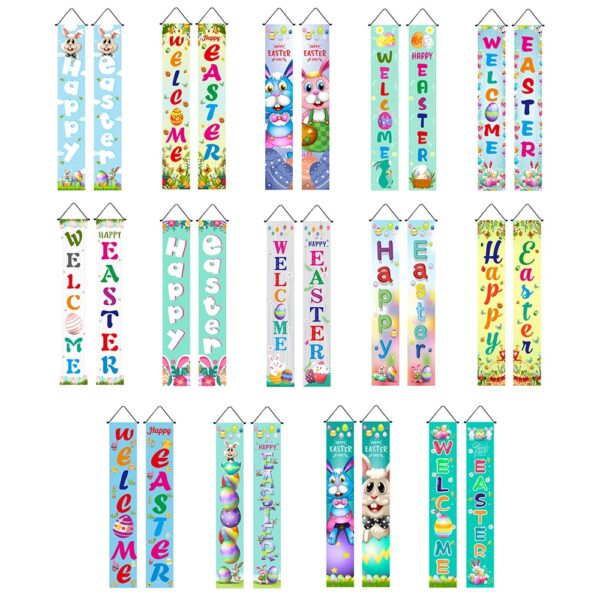 2pcs Easter Door Banner - Image 6