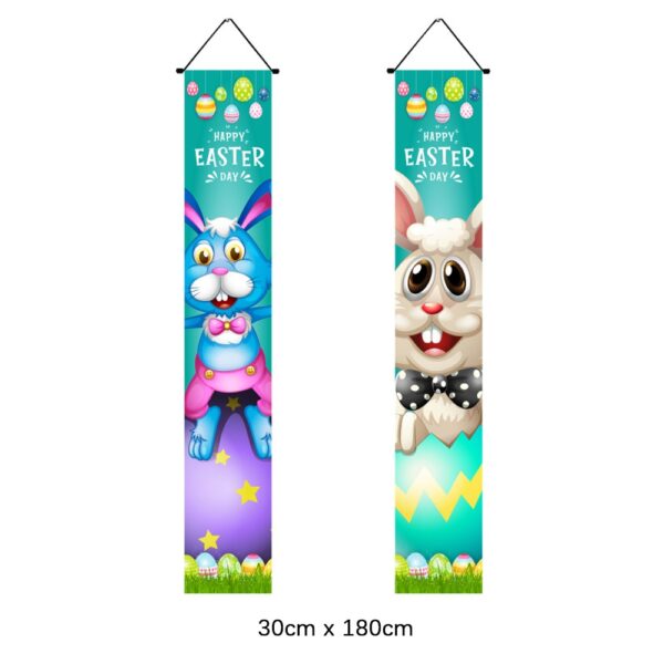 2pcs Easter Door Banner - Image 2