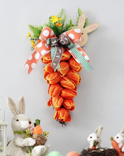 Easter Carrot Wreath