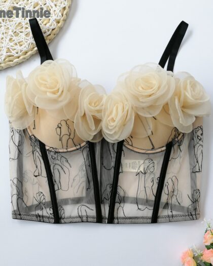 Flowers, rhinestones and more- Lots of Corsets