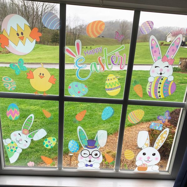 Happy Easter Window Stickers - Image 2