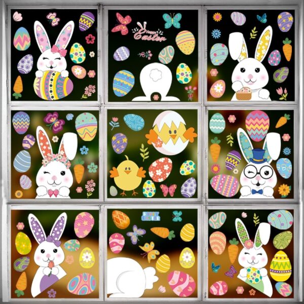 Happy Easter Window Stickers - Image 3