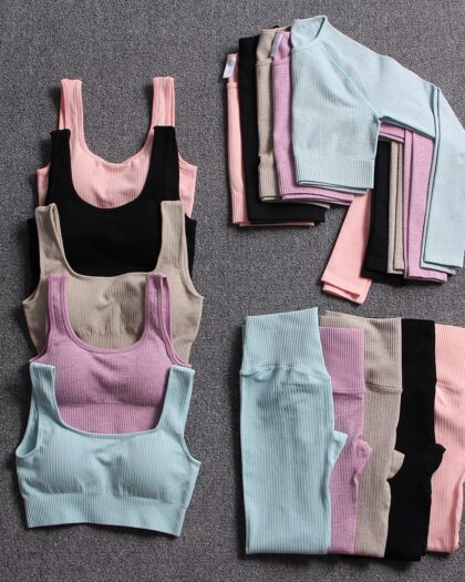 Seamless Active Wear Sets- Lots of colour and sizes